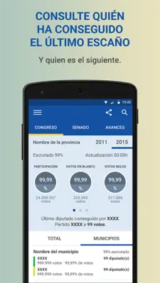 Elecciones android App screenshot 1